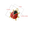 Wholesale Copper Insect Animal Zodiac Dripping Oil Pendant