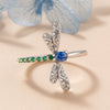 Wholesale Copper Insect Animal Zodiac Zircon Inlaid Ring For Women
