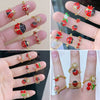 Wholesale Copper Insect Shaped Sweet Style Dripping Oil Ring For Women