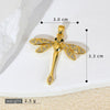 Wholesale Copper Insectshaped Pendant Jewelry With Micropaved Colorful Zircon And 18K Gold Plated Cartoon Style