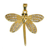 Wholesale Copper Insectshaped Pendant Jewelry With Micropaved Colorful Zircon And 18K Gold Plated Cartoon Style