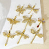 Wholesale Copper Insectshaped Pendant Jewelry With Micropaved Colorful Zircon And 18K Gold Plated Cartoon Style