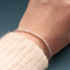 Wholesale Copper Irregular Broken Silver Style Electroplated Bracelets For Women