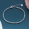 Wholesale Copper Irregular Broken Silver Style Electroplated Bracelets For Women