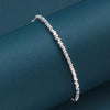 Wholesale Copper Irregular Broken Silver Style Electroplated Bracelets For Women