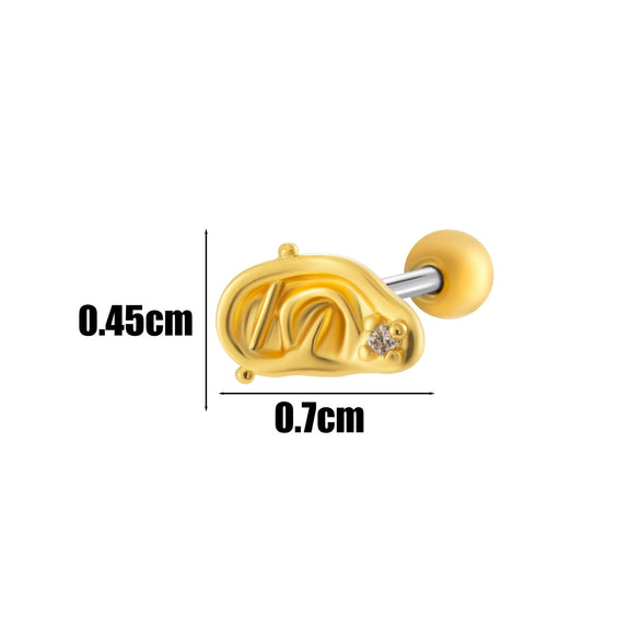 Wholesale Copper Jewelry Fashion Allmatch Moon Bow Style With Flower Pattern For Women