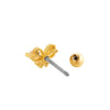 Wholesale Copper Jewelry Fashion Allmatch Moon Bow Style With Flower Pattern For Women