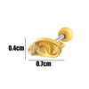 Wholesale Copper Jewelry Fashion Allmatch Moon Bow Style With Flower Pattern For Women