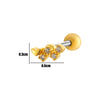 Wholesale Copper Jewelry Fashion Allmatch Moon Bow Style With Flower Pattern For Women