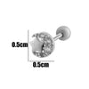 Wholesale Copper Jewelry Fashion Allmatch Moon Bow Style With Flower Pattern For Women
