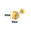 Wholesale Copper Jewelry Fashion Allmatch Moon Bow Style With Flower Pattern For Women