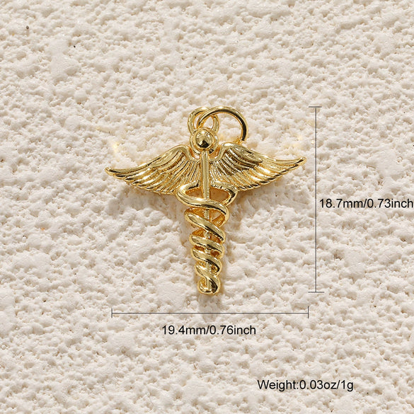 Wholesale Copper Jewelry Pendant With Animal Zodiac Pattern Electroplated