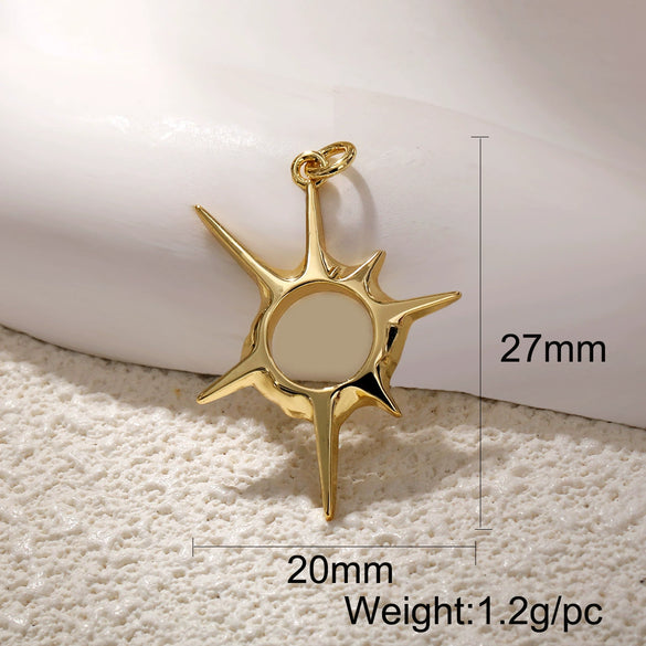 Wholesale Copper Jewelry Pendant With Animal Zodiac Pattern Electroplated