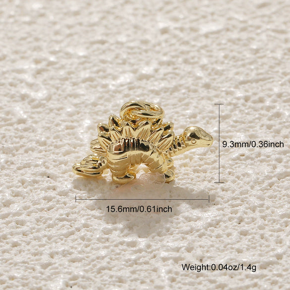 Wholesale Copper Jewelry Pendant With Animal Zodiac Pattern Electroplated
