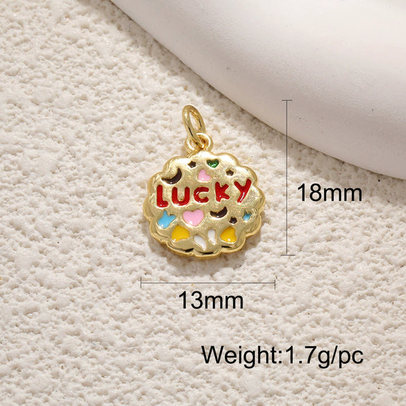 Wholesale Copper Jewelry Pendant With Animal Zodiac Pattern Electroplated
