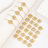 Wholesale Copper Letter Bracelet With Inlaid Zircon And Electroplated Real Gold Flower Accessories