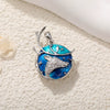 Wholesale Copper Love Christmas Elk Pendant Necklace With Heart Shape Geometric Letters Zirconia Design