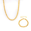 Wholesale Copper Love Hollow Bracelet 18K Gold Plated Electroplating