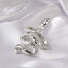 Wholesale Copper Micro Inlaid Zircon Winding Snake Ring Animal Style Electroplated For Women