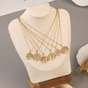 Wholesale Copper Microinlaid Zircon Tree Of Life Pendant Ochain Necklace With Electroplating Treatment Natural Plant Style For Women