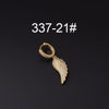 Wholesale Copper Microinlay Irregular Animals Zodiac Ear Buckle Piercing Earrings Jewelry