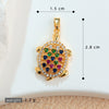 Wholesale Copper Micropaved Animal Zodiac Marine Life Turtle Starfish Necklace Pendant Cartoon Style