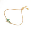 Wholesale Copper Micropaved Geometric Cross Bracelet For Women