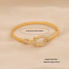 Wholesale Copper Micropaved Zircon Inlaid With Gold Bracelet Luxury Highend Jewelry
