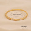 Wholesale Copper Micropaved Zircon Inlaid With Gold Bracelet Luxury Highend Jewelry