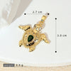 Wholesale Copper Minimalist Animal Zodiac Micropaved Marine Turtle Starfish Necklace Pendant