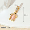 Wholesale Copper Minimalist Animal Zodiac Micropaved Marine Turtle Starfish Necklace Pendant