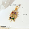 Wholesale Copper Minimalist Animal Zodiac Micropaved Marine Turtle Starfish Necklace Pendant