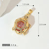 Wholesale Copper Minimalist Animal Zodiac Micropaved Marine Turtle Starfish Necklace Pendant