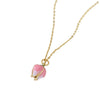 Wholesale Copper Necklace With Flower Design And Electroplating Treatment For Women