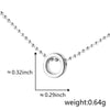 Wholesale Copper Pendant Necklace With Letters Numbers Text Electroplated For Women Hiphop Style