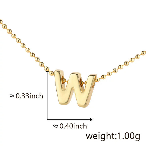 Wholesale Copper Pendant Necklace With Letters Numbers Text Electroplated For Women Hiphop Style