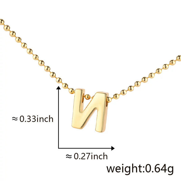 Wholesale Copper Pendant Necklace With Letters Numbers Text Electroplated For Women Hiphop Style