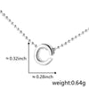 Wholesale Copper Pendant Necklace With Letters Numbers Text Electroplated For Women Hiphop Style