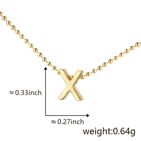 Wholesale Copper Pendant Necklace With Letters Numbers Text Electroplated For Women Hiphop Style