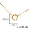 Wholesale Copper Pendant Necklace With Letters Numbers Text Electroplated For Women Hiphop Style