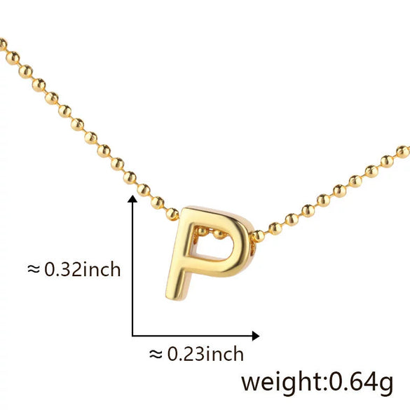 Wholesale Copper Pendant Necklace With Letters Numbers Text Electroplated For Women Hiphop Style