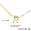 Wholesale Copper Pendant Necklace With Letters Numbers Text Electroplated For Women Hiphop Style