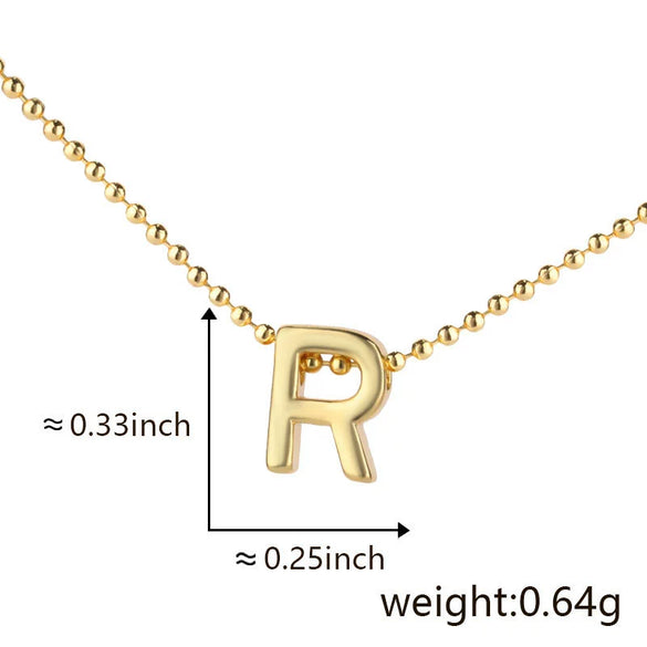 Wholesale Copper Pendant Necklace With Letters Numbers Text Electroplated For Women Hiphop Style