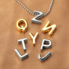 Wholesale Copper Pendant Necklace With Letters Numbers Text Electroplated For Women Hiphop Style