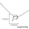 Wholesale Copper Pendant Necklace With Letters Numbers Text Electroplated For Women Hiphop Style