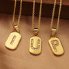 Wholesale Copper Pendant With Micro Inlaid English Letters And Electroplated Inlaid Zircon