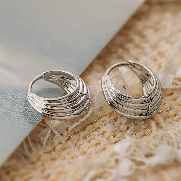 Wholesale Copper Plated Geometric Earrings For Women