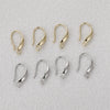 Wholesale Copper Retro Short Water Drop Earrings Electroplated Ear Jewelry Basic Accessories