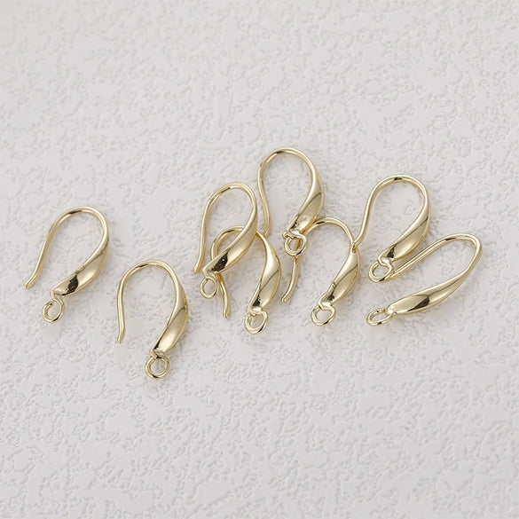 Wholesale Copper Retro Short Water Drop Earrings Electroplated Ear Jewelry Basic Accessories