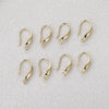 Wholesale Copper Retro Short Water Drop Earrings Electroplated Ear Jewelry Basic Accessories